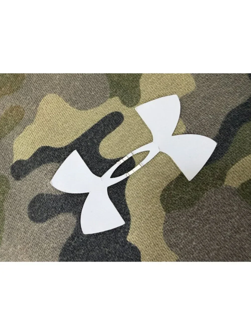 Under Armour Hoodie Sweatshirt Pullover Mens M Fleece Camouflage Military Camo - Picture 5 of 8